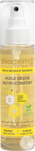 Alvadiem Huile Sèche Nutri-Confort Corps Et Visage Flacon Spray 100ml