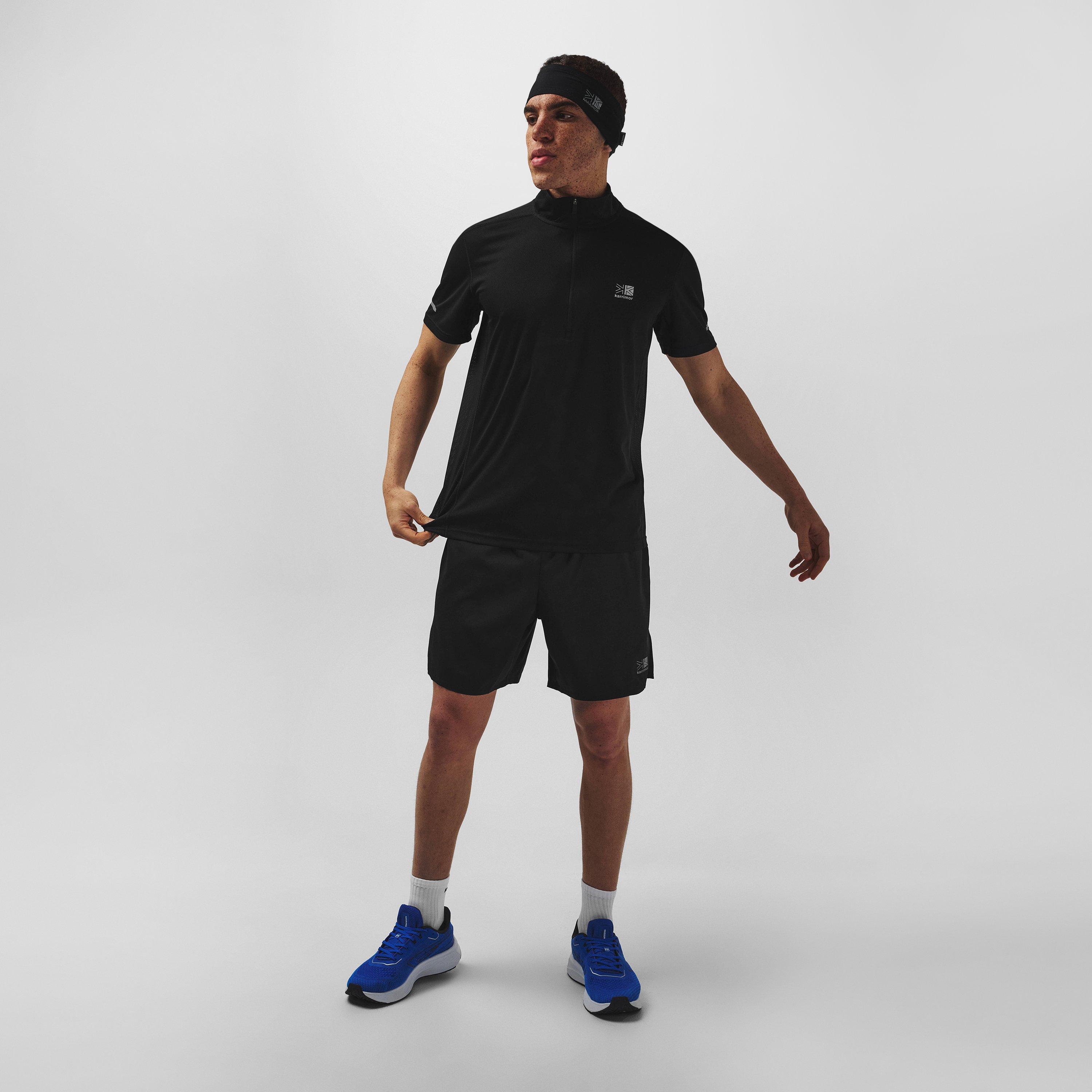 Karrimor Short Sleeve Zip Top Mens