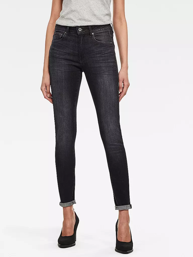 G-STAR RAW Jeans Skinny Fit 3301 grau