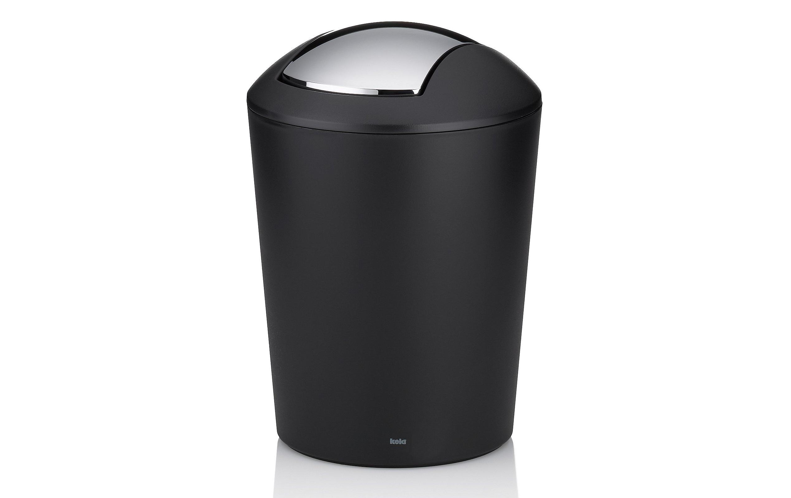 Kosmetikeimer Marta 5 l, SchwarzMülleimer
