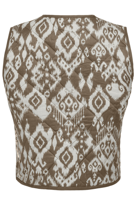 Jacqueline de Yong bruine dames gilet