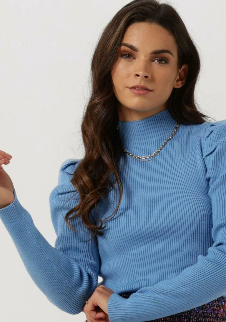 SILVIAN HEACH lichtblauwe silvian heach trui sweater hamu
