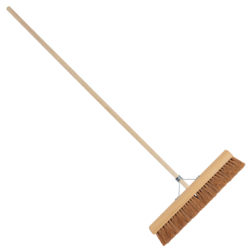 Binnenbezem cocos 60cm met 160cm steel