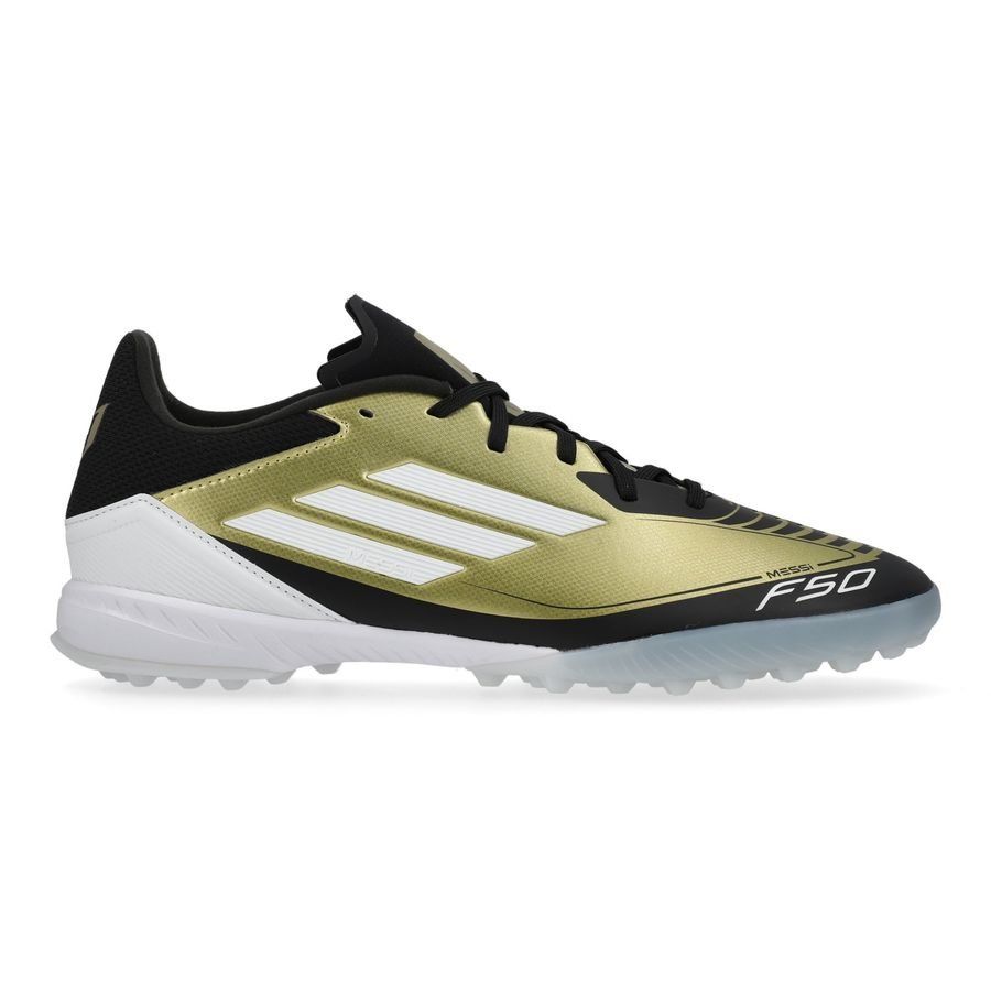 adidas F50 Messi League TF Triunfo Dorado - Doré/Blanc/Noir
