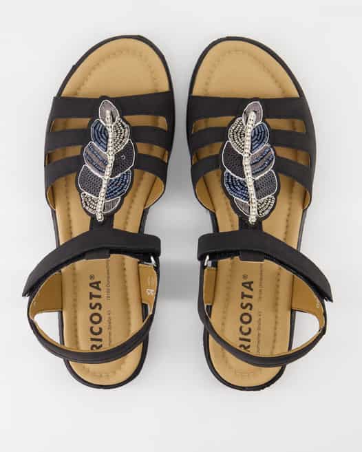 Ricosta AMELIE Sandalen in Schwarz