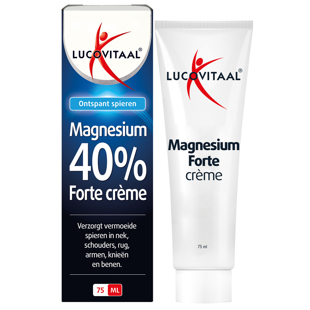 Lucovitaal Magnesium 40% Forte Crème75 ml