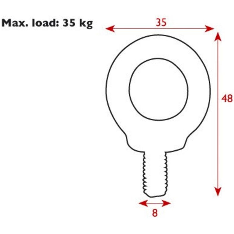 DAP M8 luidspreker vliegoog 35 kg