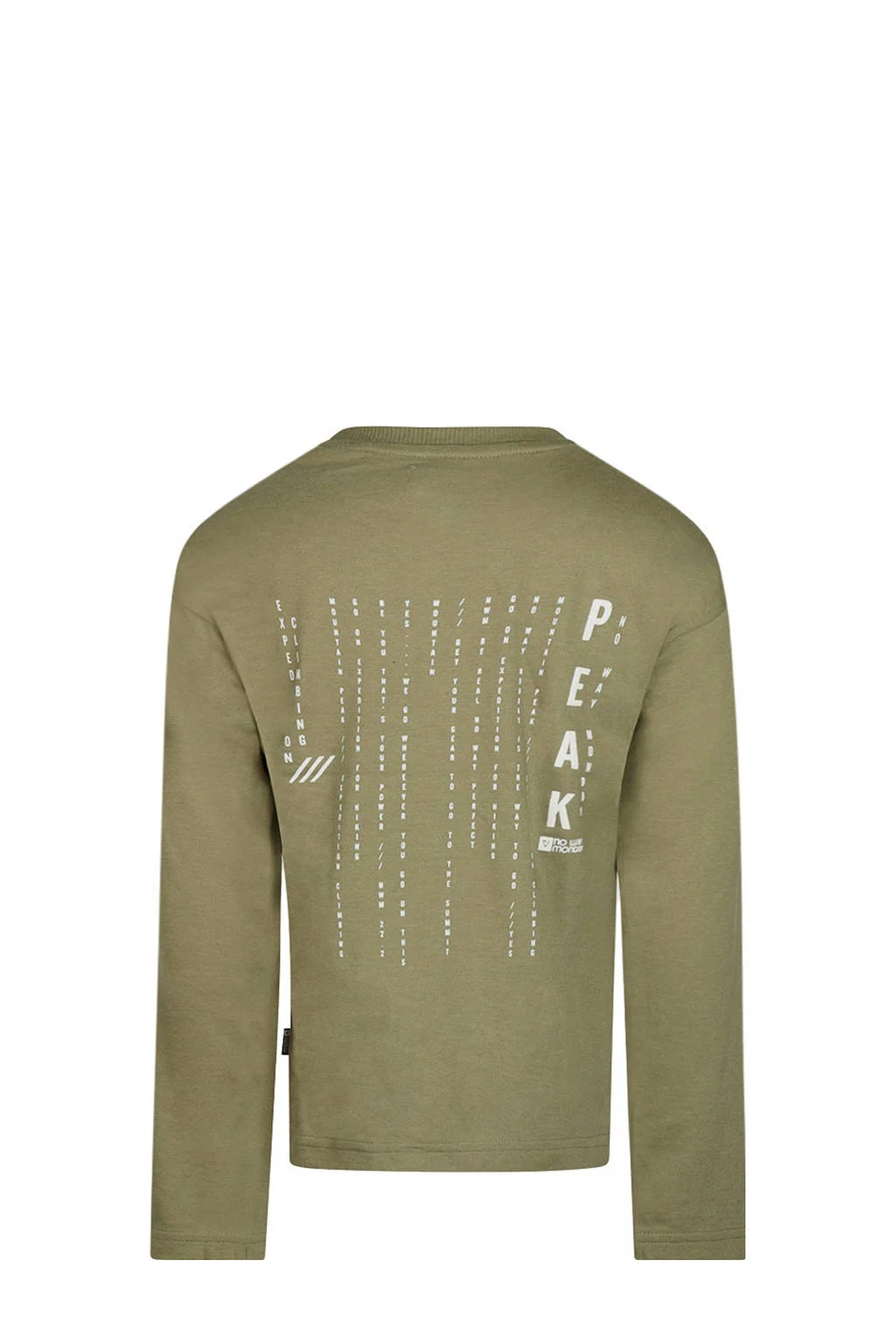 No Way Monday longsleeve groen
