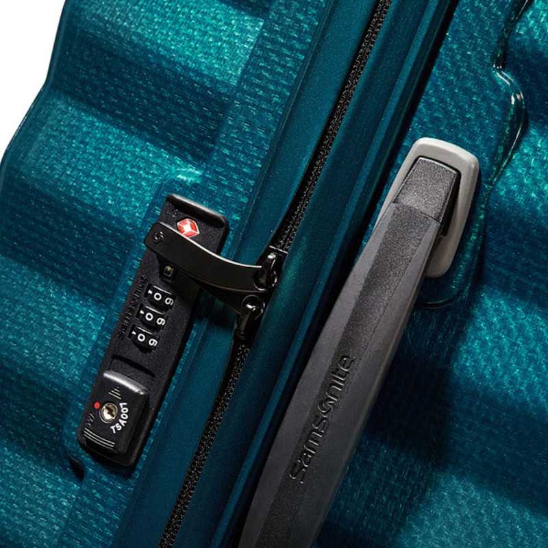 Valise rigide Lite-Shock 69 cm Bleu