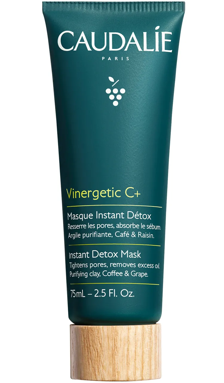 Caudalie Masque instant détox Vinergetic C+-75 ml