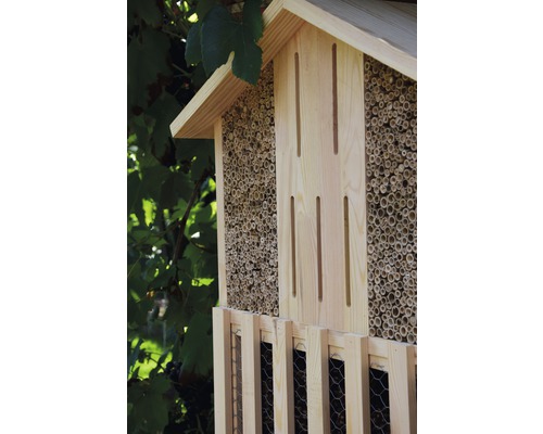 XXL wandinsectenhotel met egelhuis, 58 x 30 x 110 cm