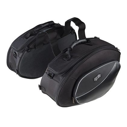 Sacoches cavalières DXR CAMEL SPORT (2x30 litres) Universel - Noir