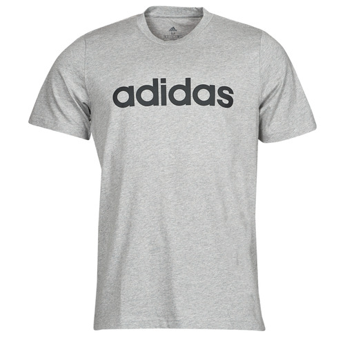 adidas Performance - LIN SJ T-SHIRT - medium grey heather