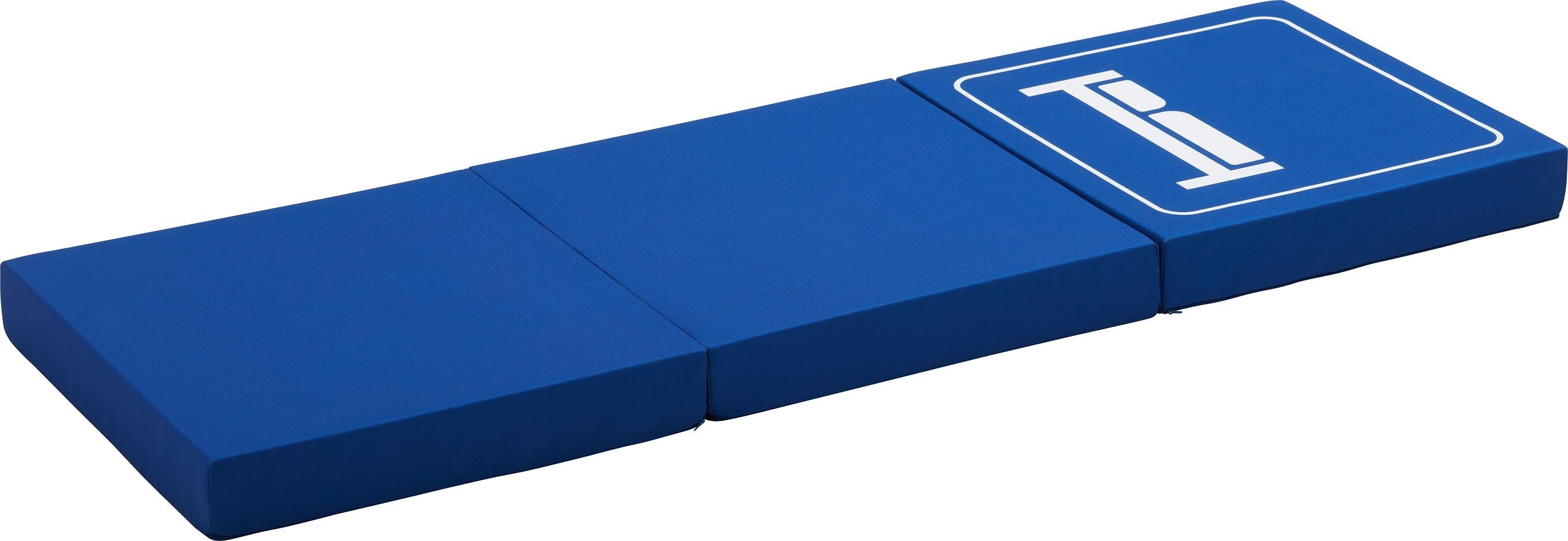 SE-PICTO Faltmatratze St Sawana, blau - Blau / 65 x 196 cm