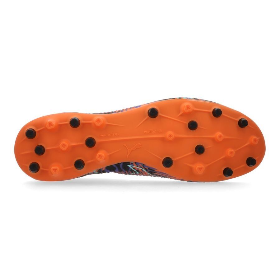 PUMA Future 8 Match MG Creativity - Orange Poppy/Dark Amethyst/Bleu/Noir ÉDITION LIMITÉE