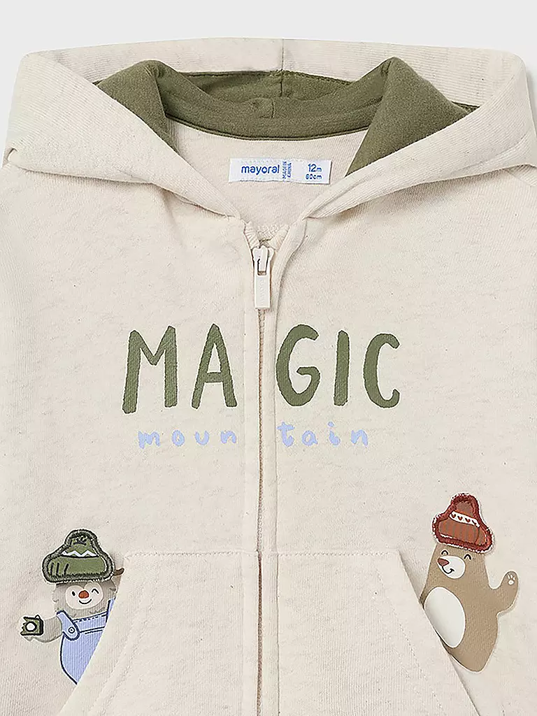 MAYORAL Baby Sweatjacke  beige
