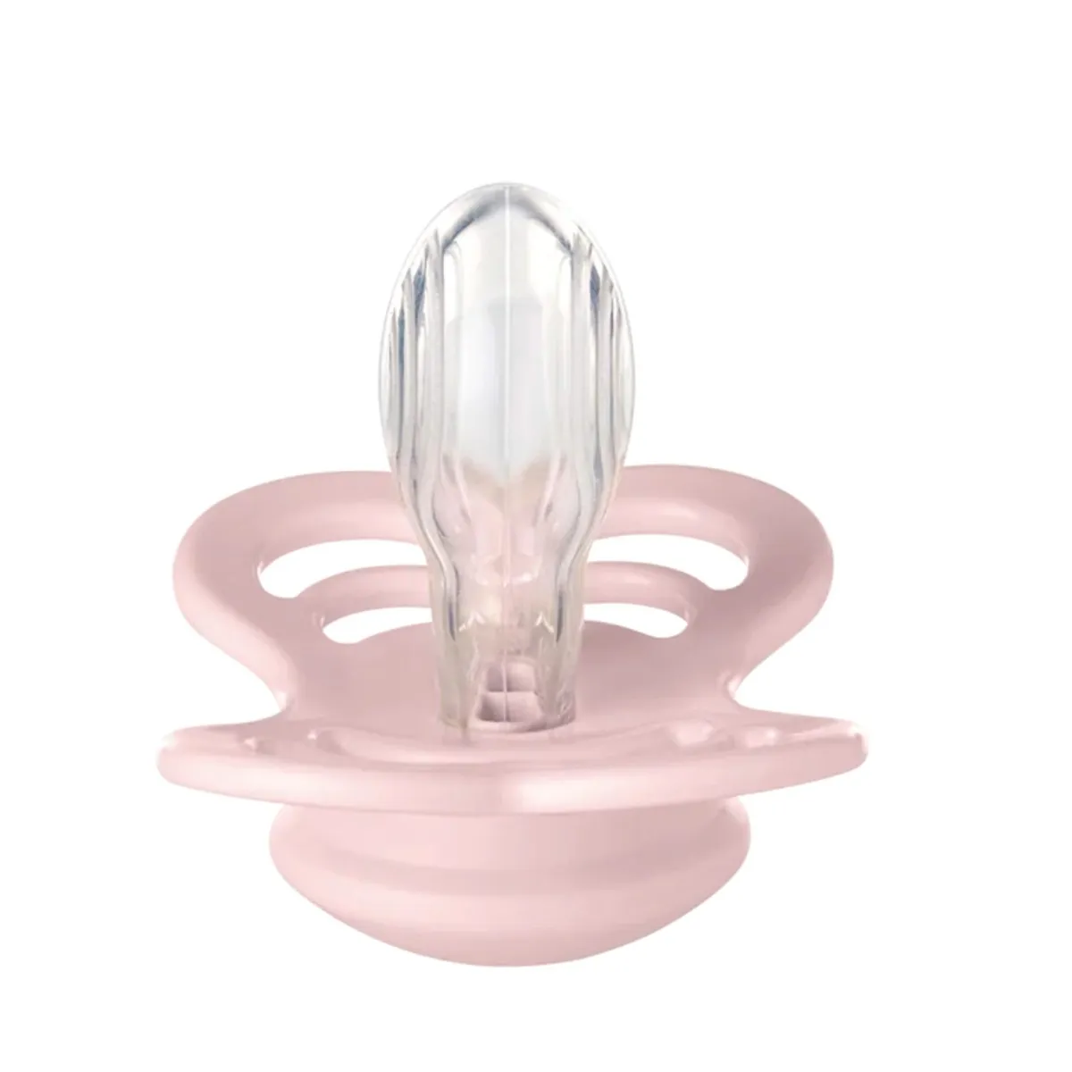 Bibs Suce Symétrique Supreme Silicone 0-6mois Paquet de 2 - Blossom (Grandeur 1)