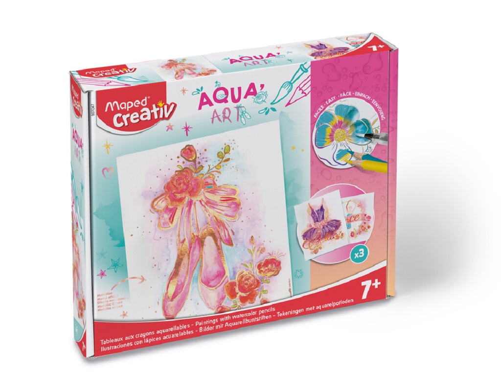 CAIXA PINTURA AQUA'ART MAPED DANÇA
