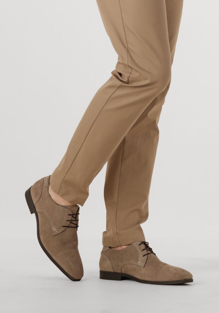 beige stefano lauran nette schoenen stefano lauran veter