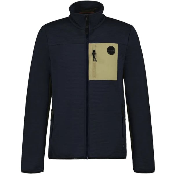 Veste polaire randonnée ICEPEAK ALGOMA MIDLAYER JACKET BLEU FONCE