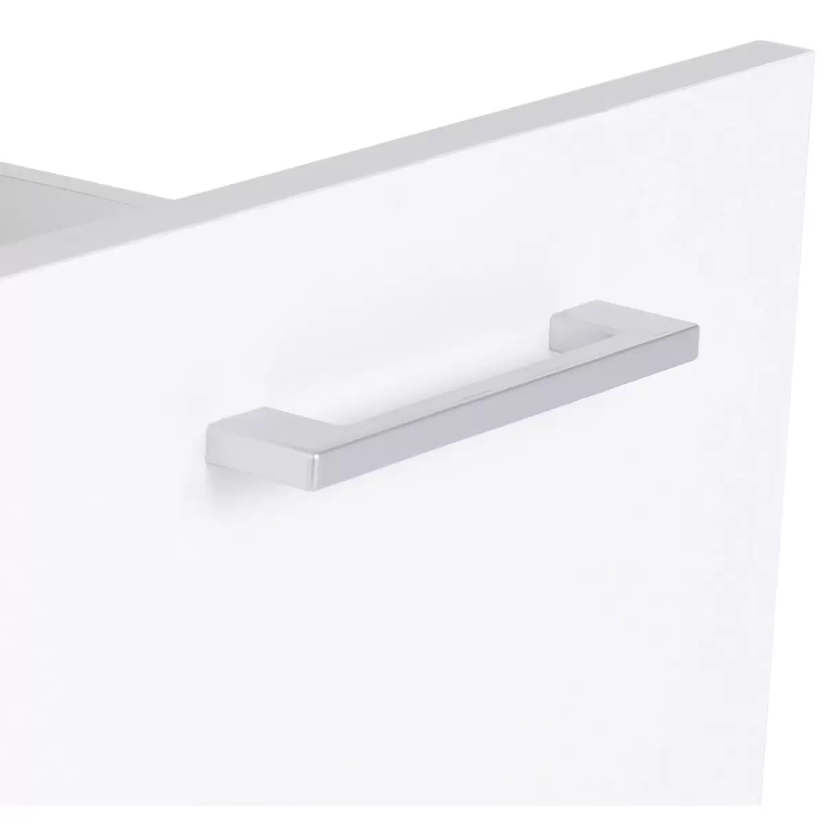 Nachttisch Box weiss,Eiche