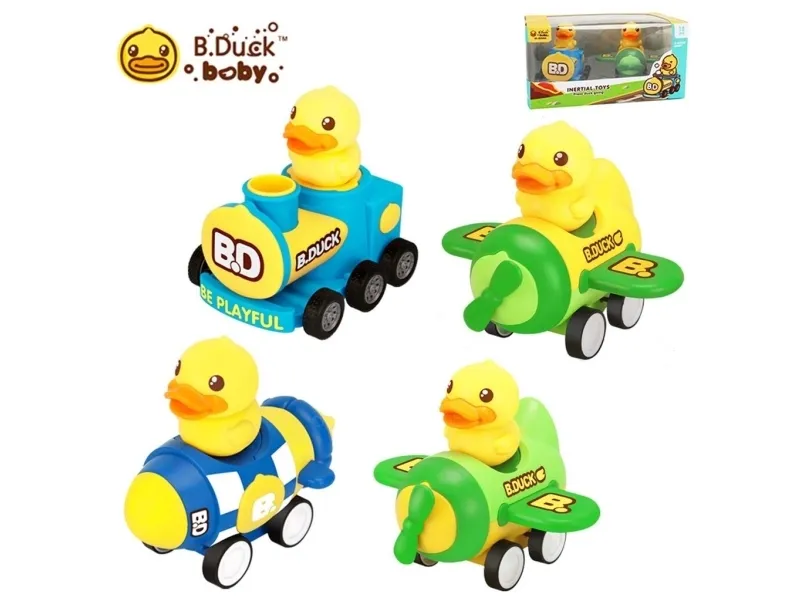 B.Duck Train&Plane - Press Duck Going
