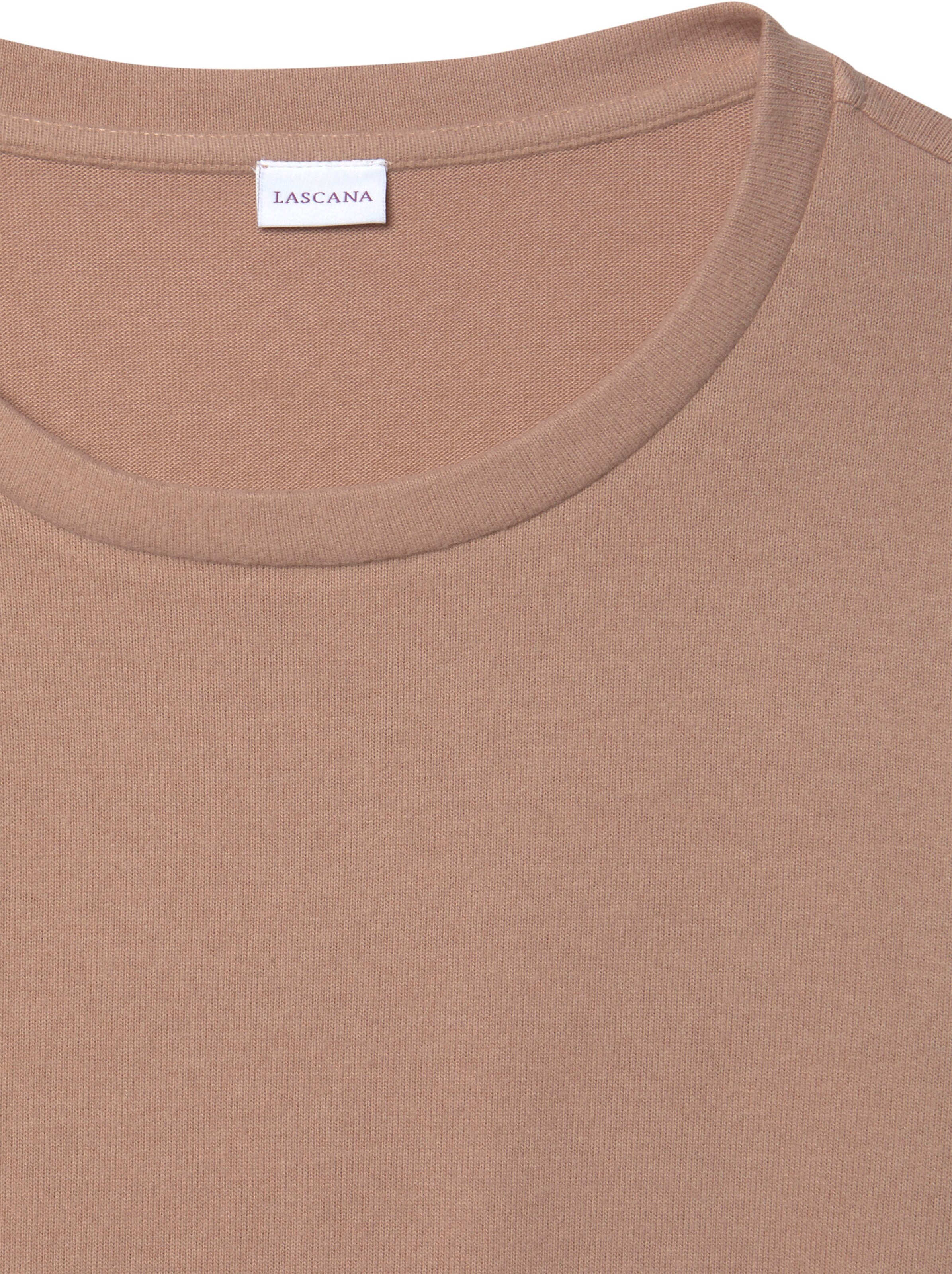 LASCANA Strickpullover in taupe