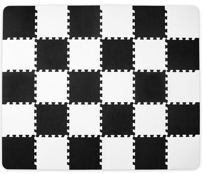 Kinderkraft Puslespillmatte 150x180 Foam, Svart