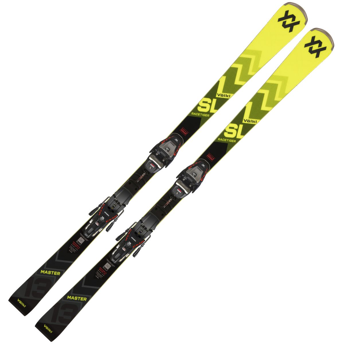 Völkl RACETIGER SL MASTER + Marker COMP 16 GW 2024/25 - 165 Marker Comp 16 Gripwalk (DIN 6-16)