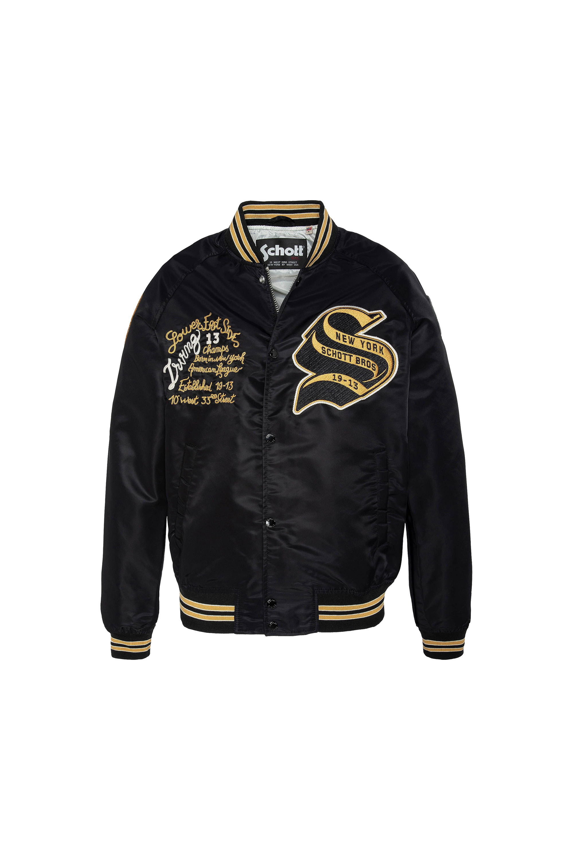 SCHOTT Bomber PRINCETON2 Noir