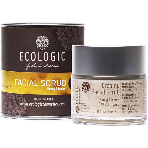 Eco Cosmetics - Facial Scrub Creamy Honey & Lemon
