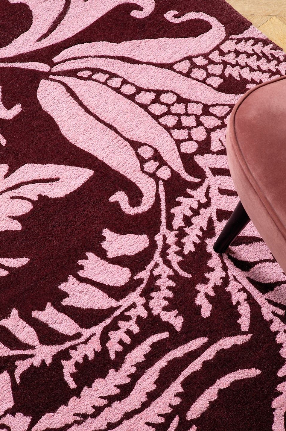 Vloerkleed Pink 162902 Baroque