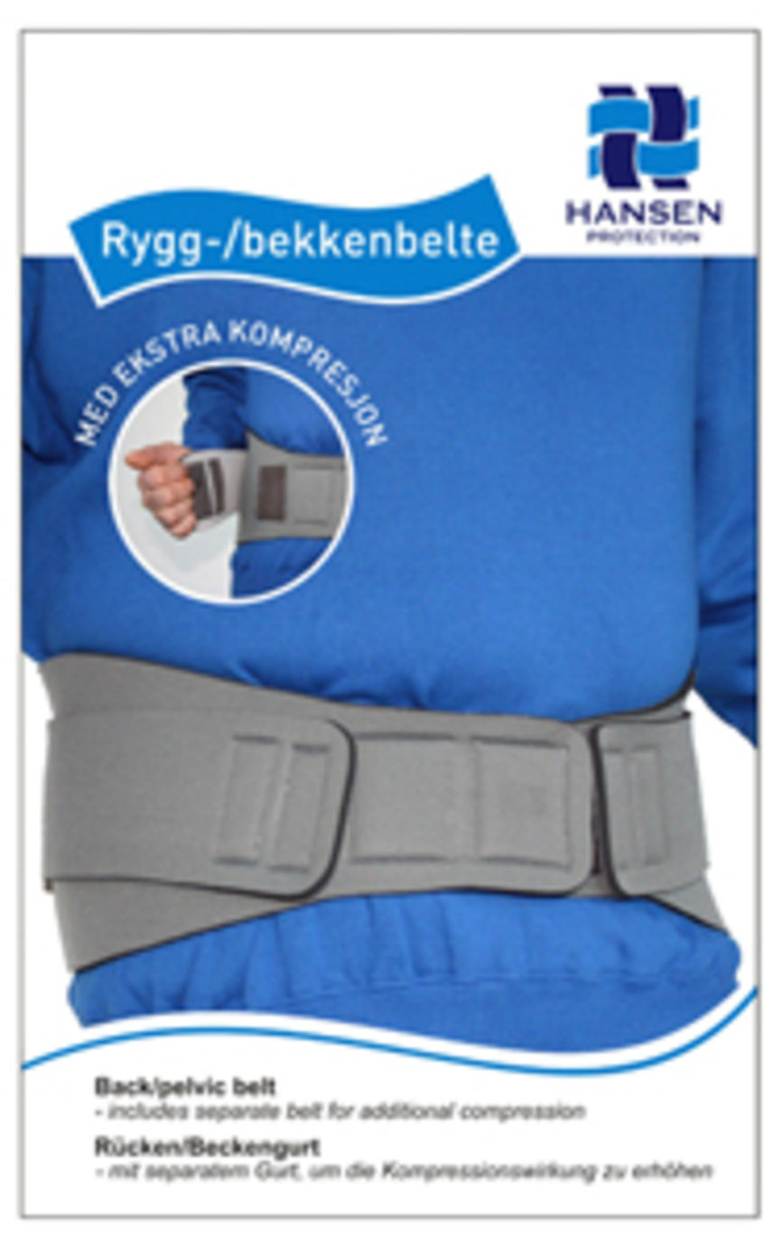 Helly Hansen rygg- og bekkenbelte str S (75-90cm)