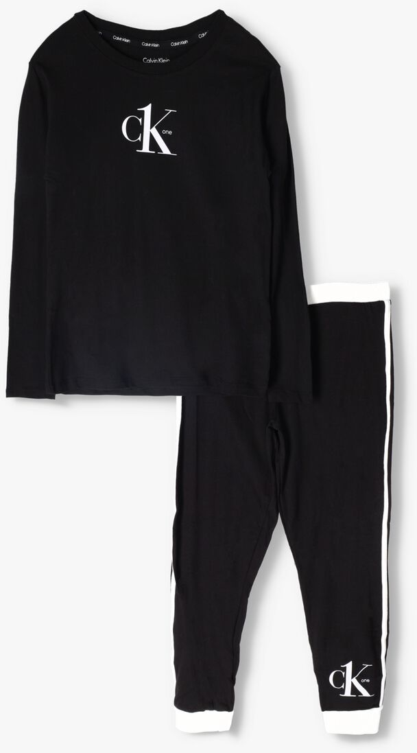 CALVIN KLEIN UNDERWEAR zwarte calvin klein underwear  knit pj set