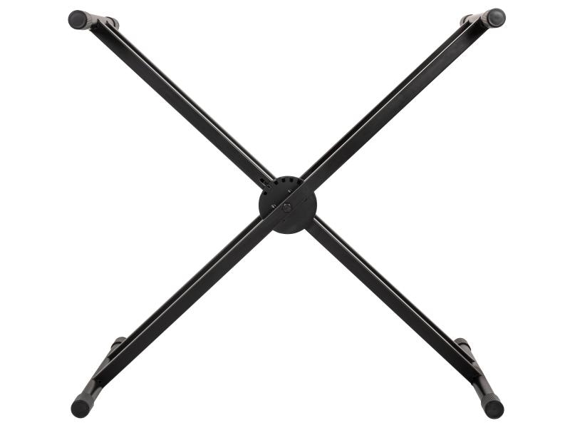 Bemero Keyboardständer KS-8020BK Massiver X-Stand für Keyboards und Pianos