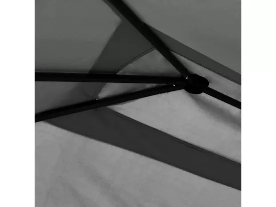Belvédère 3x4x2,6 m Anthracite 160 g/m²