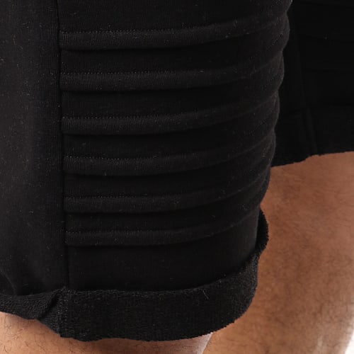 Short Jogging Avec Empiecements 651 Noir