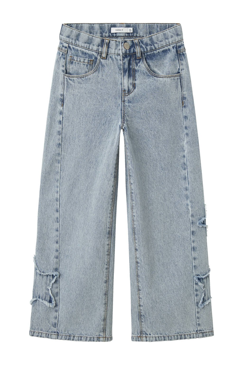 NAME IT KIDS baggy jeans light blue denim