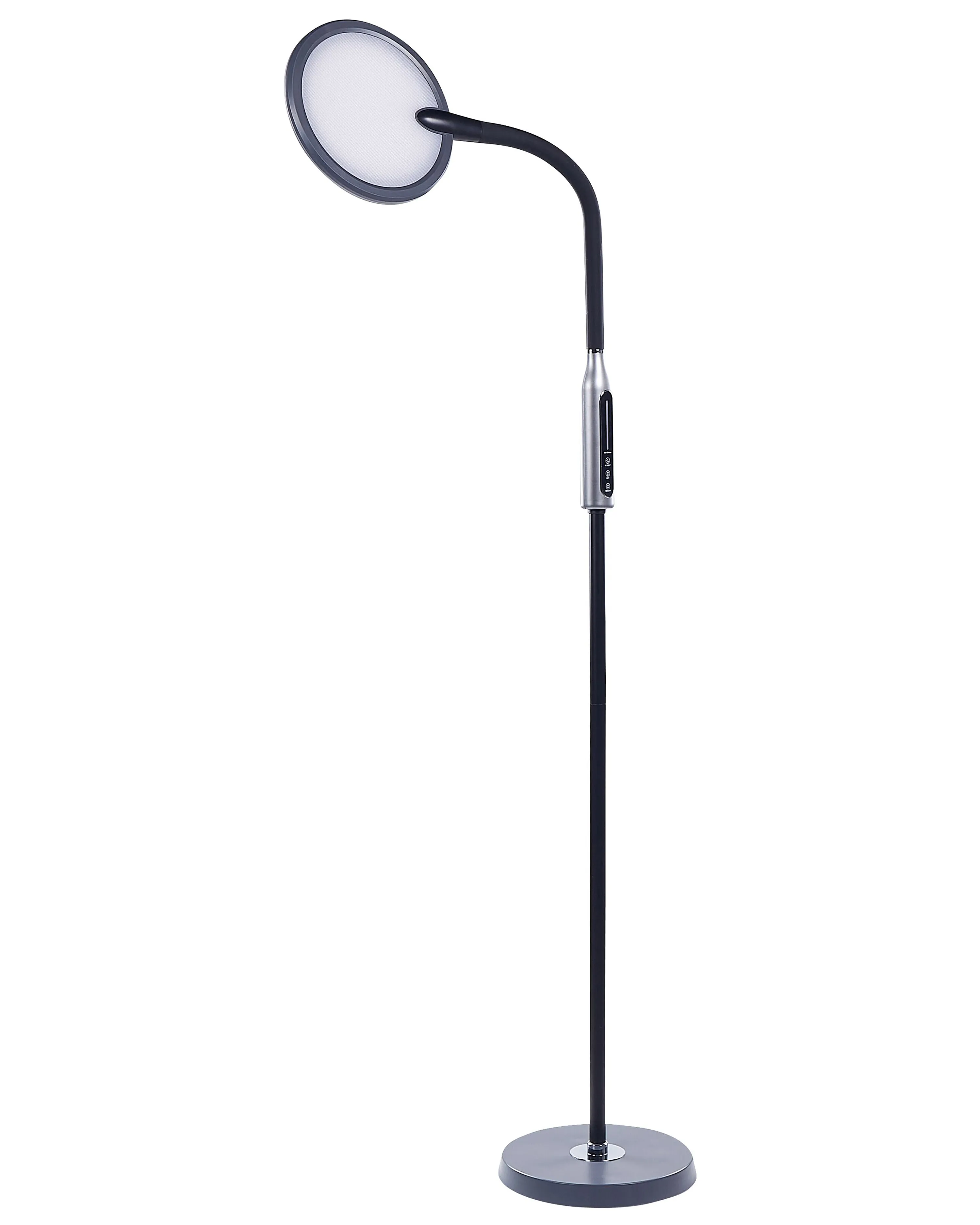 LED staande lamp CASSIOPEIA met dimmer Metaal Zwart