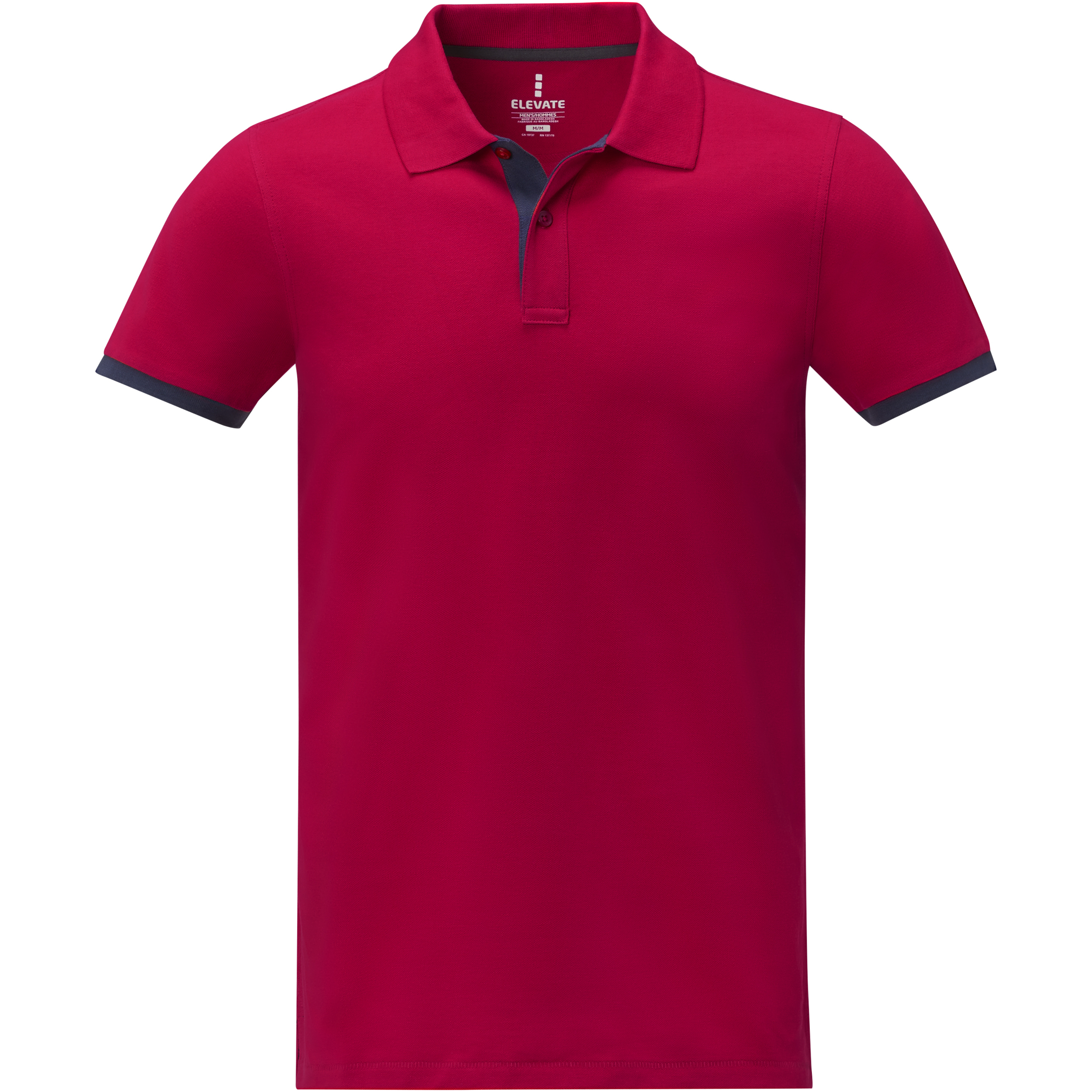 Elevate Life 38110 - Polo Morgan manches courtes deux tons homme