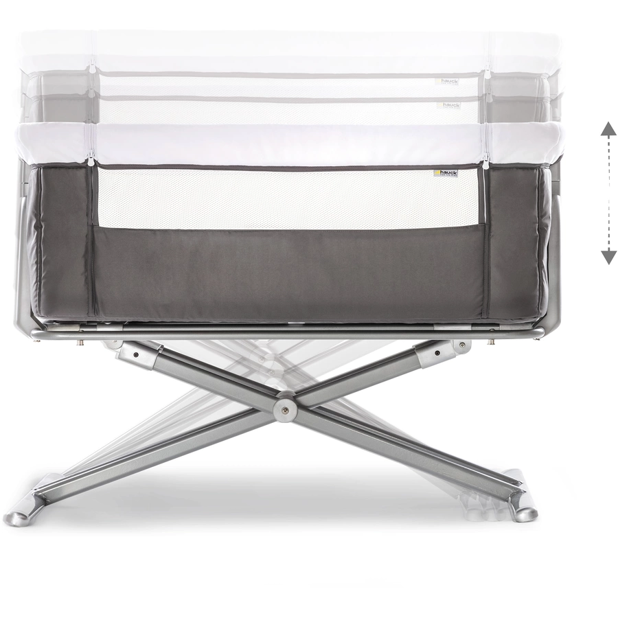 hauck Beistellbett Face to Me Grey