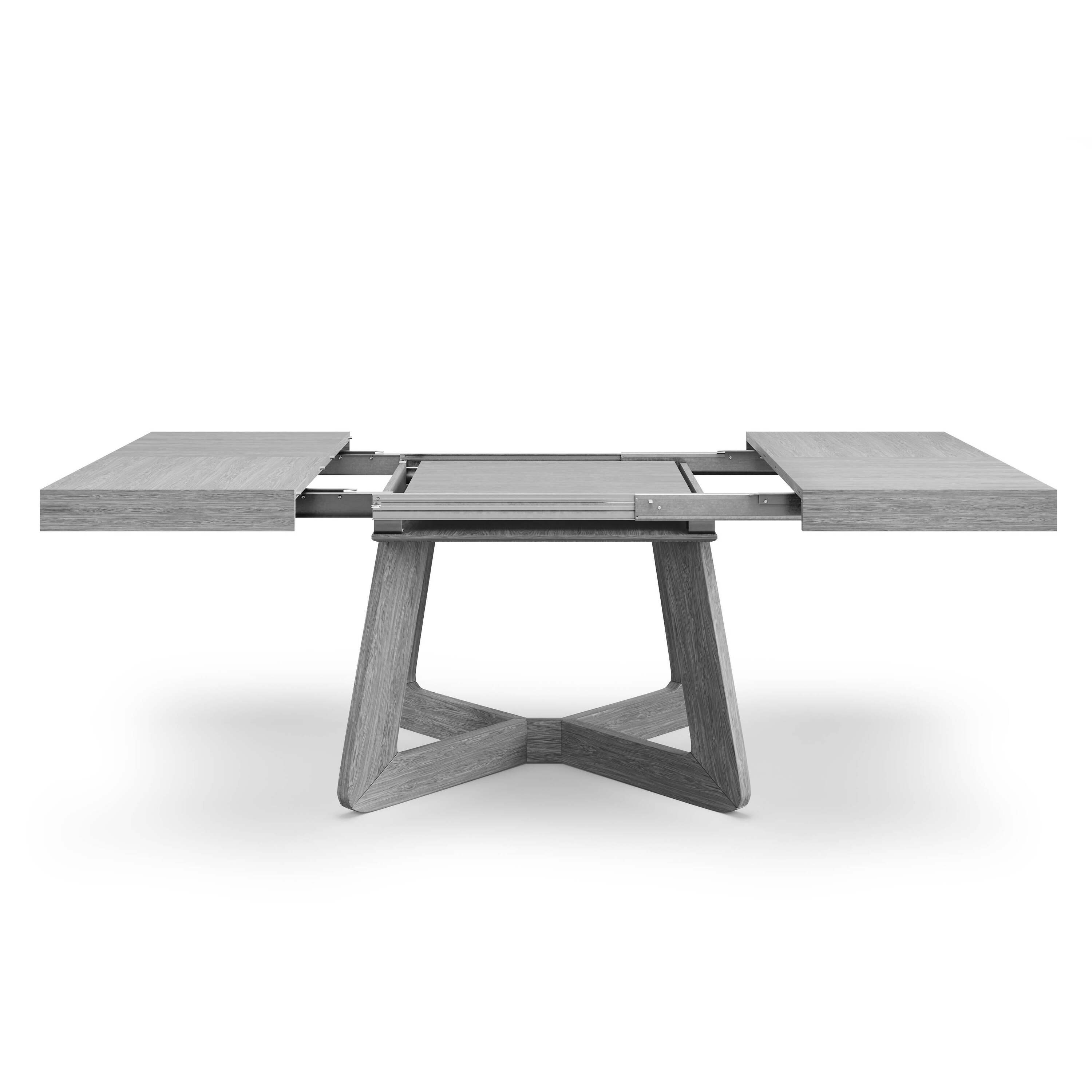 Windsor & Co Nodi Eettafel Uitschuifbaar 130/230 x 130 - Naturel Eiken