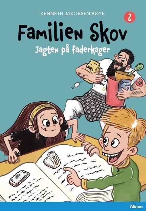 Familien Skov 2 - Jagten På Faderkager, Blå Læseklub - Kenneth Jakobsen Bøye - Bog