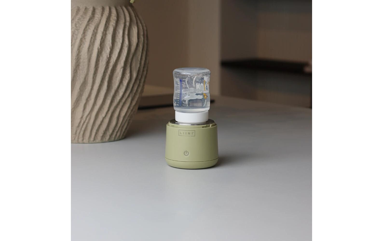 Flaschenwärmer 3.0 OliveFlaschenwärmer mit 75 W Leistung für schnelles Aufwärmen