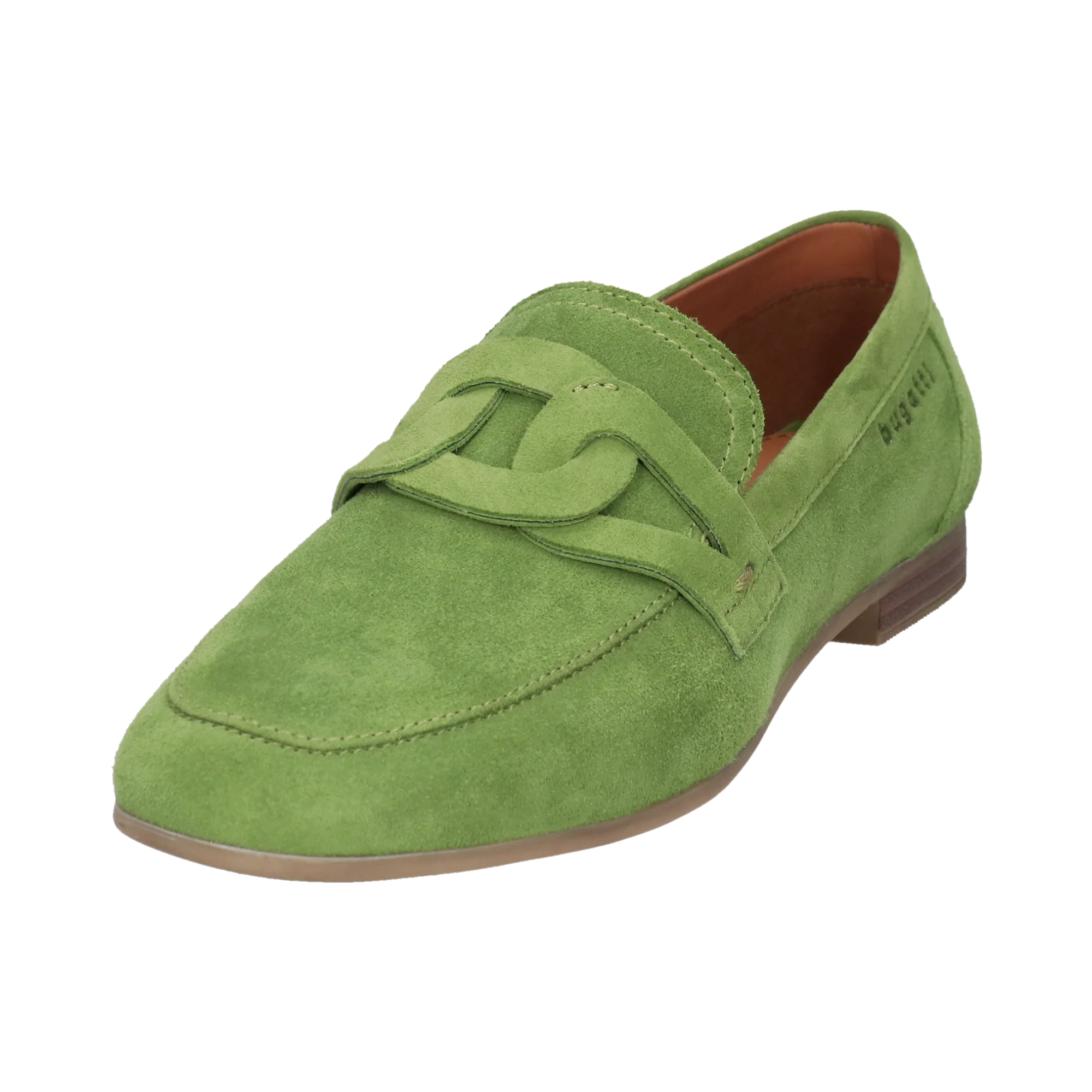 Leder Loafers grün