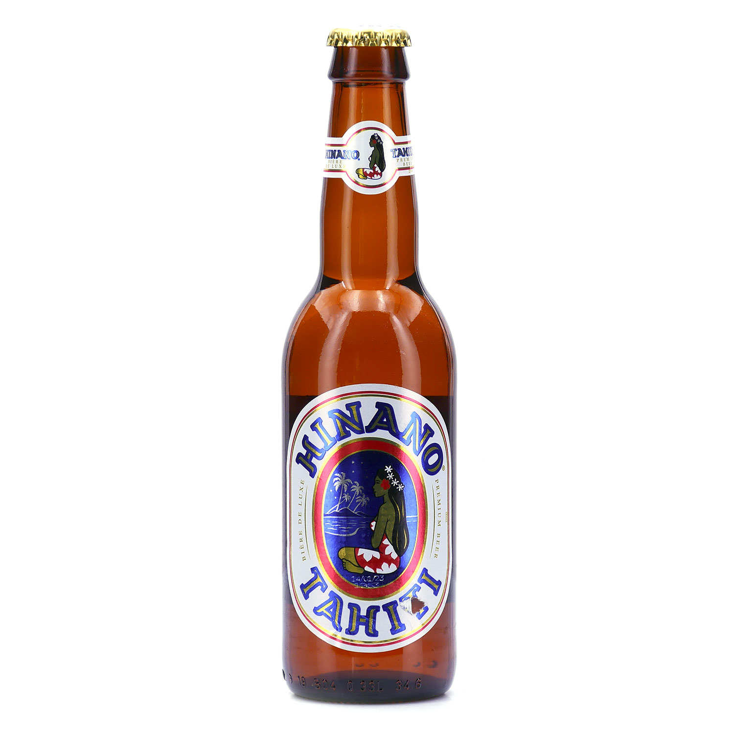 Hinano - bière de Tahiti 5% - Brasserie de Tahiti