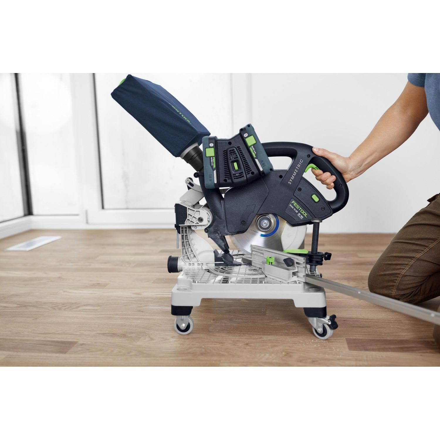 Festool SYMC 70 4,0 EBI-Plus SYMMETRIC Accu Plintenzaag 18V 4.0Ah - 577464