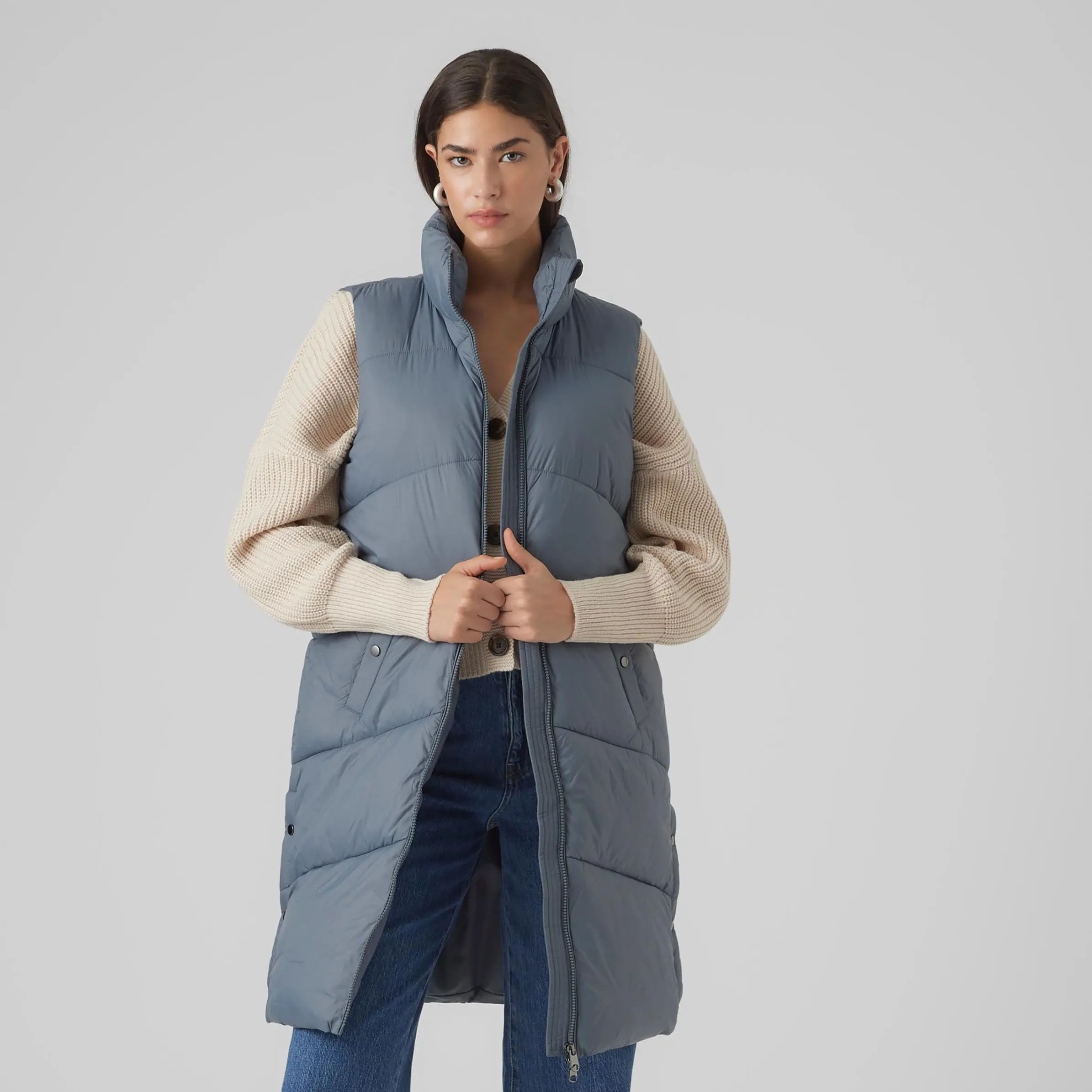 Vero Moda VMUPPSALA 3-4 WAISTCO Longweste