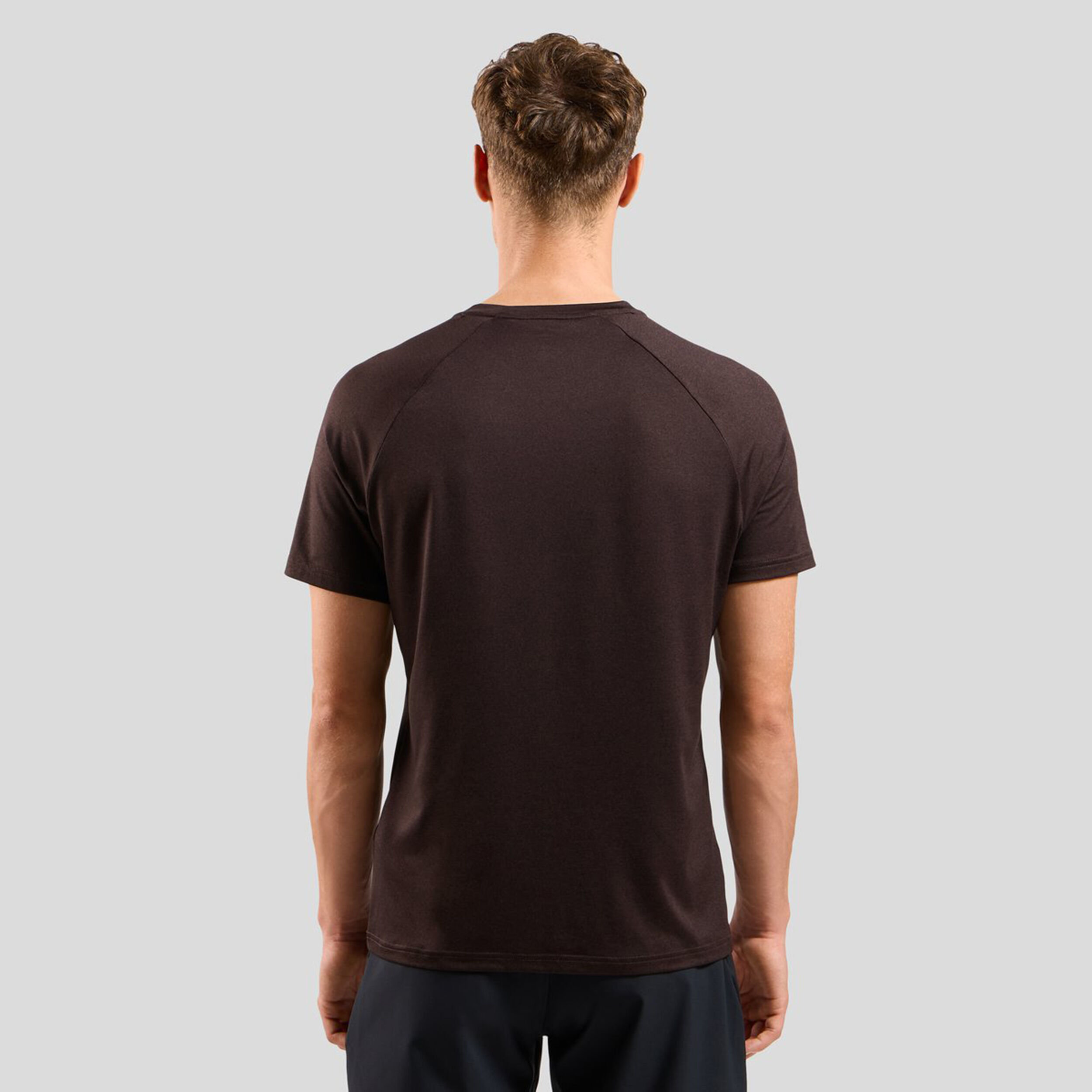 Odlo Essential 365 Maillot De Course Hommes - Marron