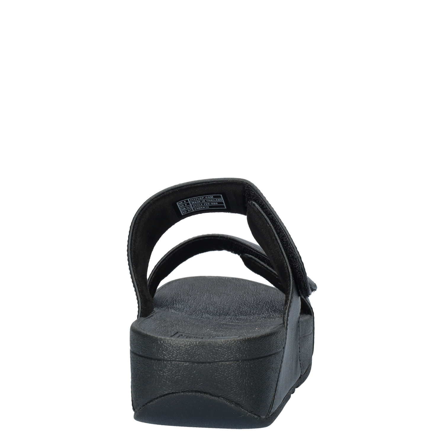 Lulu Leather dames slipper Fitflop Zwart